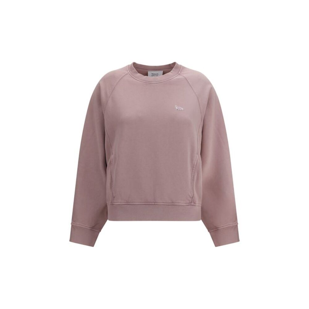 Maison Kitsuné Women Baby Fox Faded Crewneck Sweatshirt